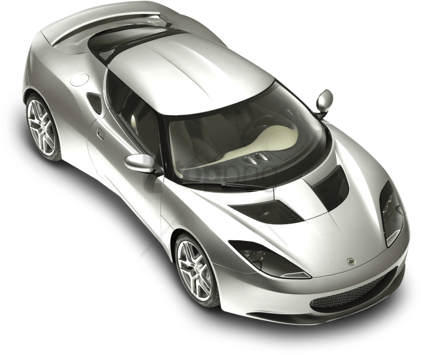 Lotus Evora Top View Car Png Image - Top View Car Png (500x417), Png Download