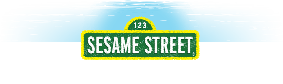 Included - Sesame Street Sign (953x282), Png Download