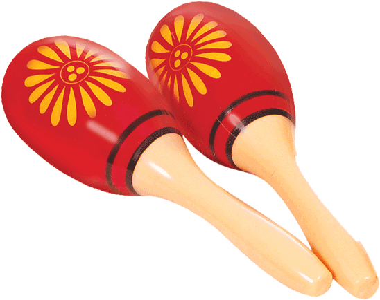 Cpk Ed456r Plastic Oval Shape Maracas - Plastic (666x518), Png Download