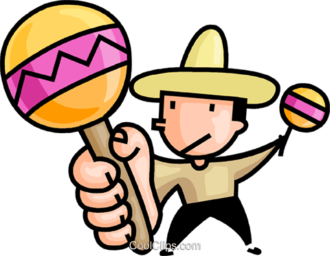 Banner Royalty Free Huge Freebie Download For Powerpoint - Mexican Musical Instruments (480x373), Png Download