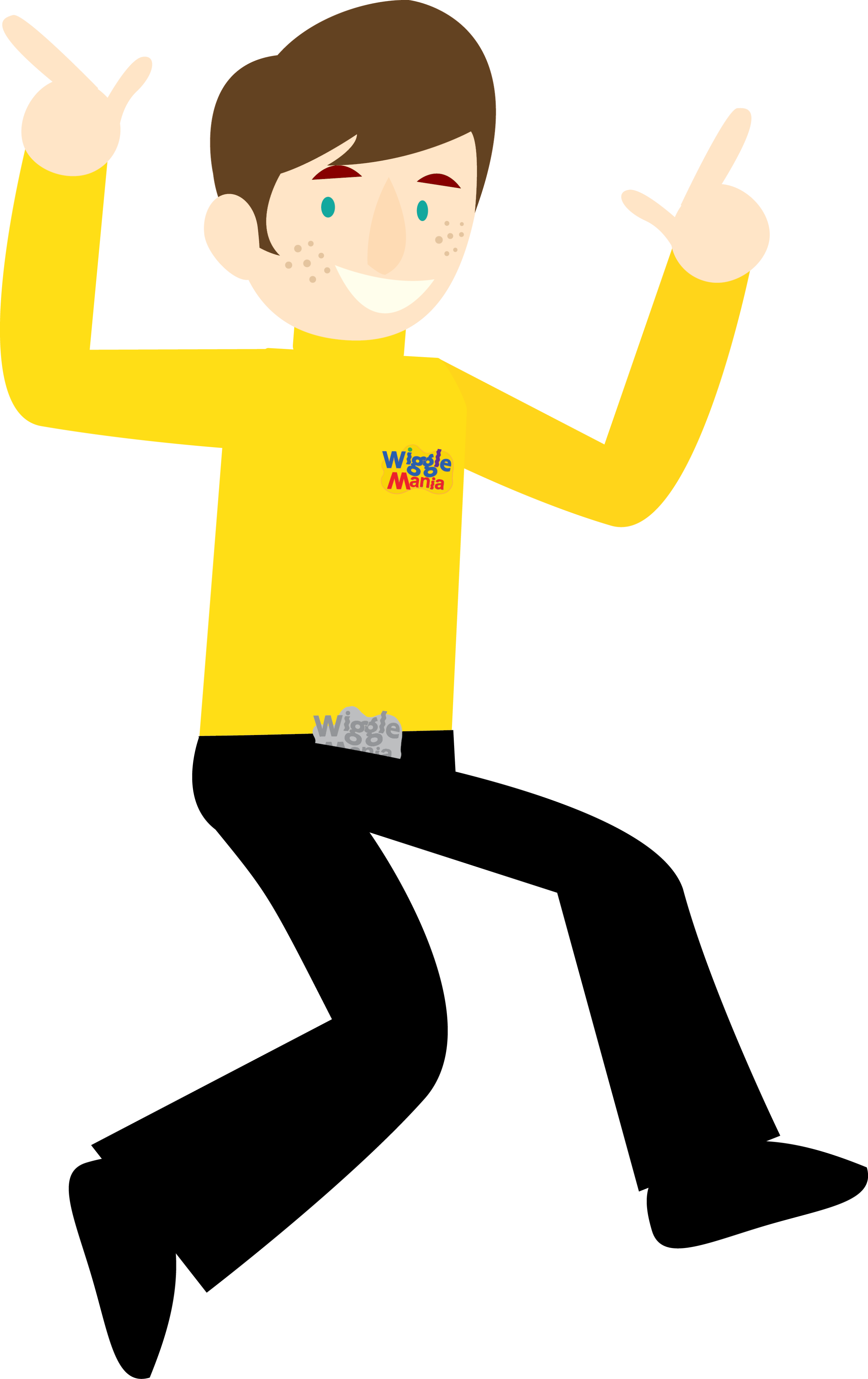 Talk Again Dilnert - Wiggles Evolution (2519x4000), Png Download