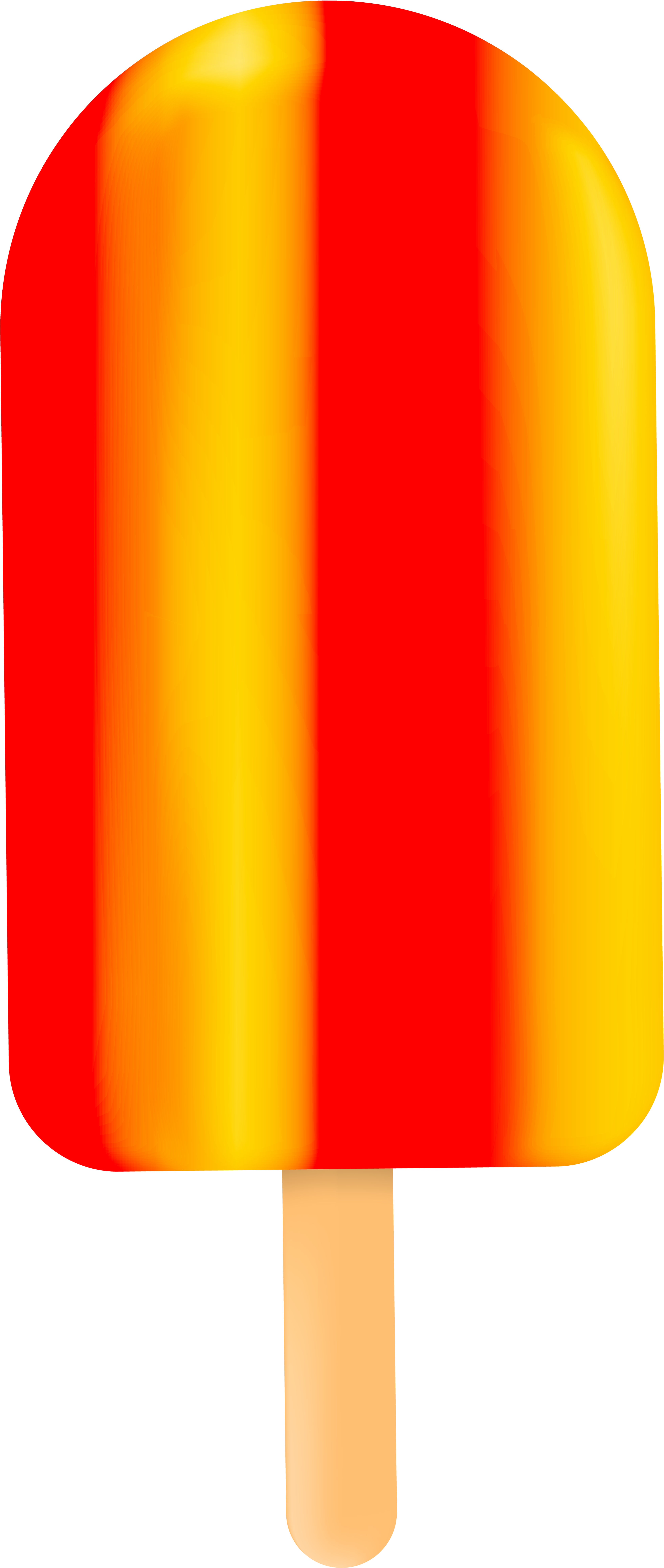 Bar Yellow Png Clip Art Best Web - Red And Yellow Ice Cream (3480x8000), Png Download