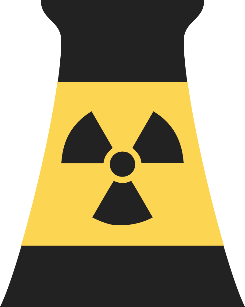 Nuclear Power Plant Vector - Nuclear Power Plant Png (400x500), Png Download