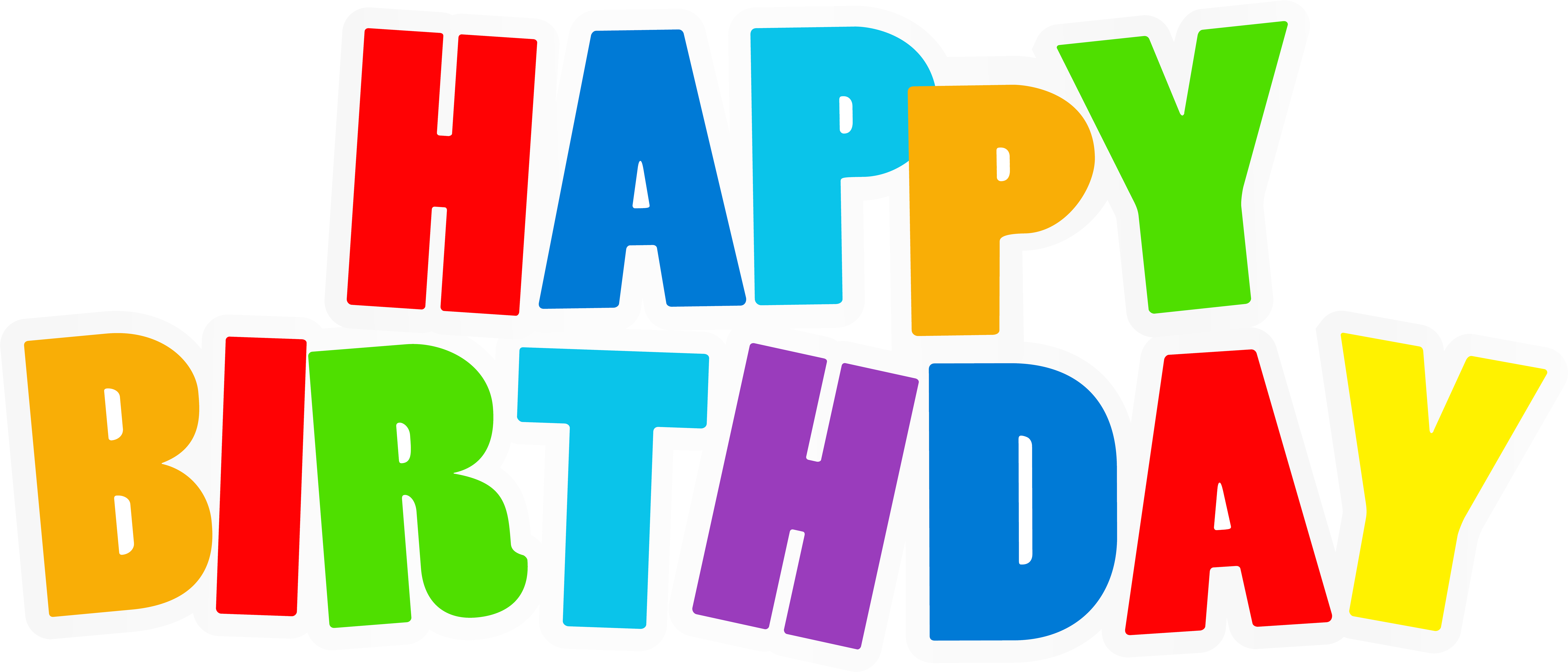 0, - Happy Birthday Png Text (600x257), Png Download