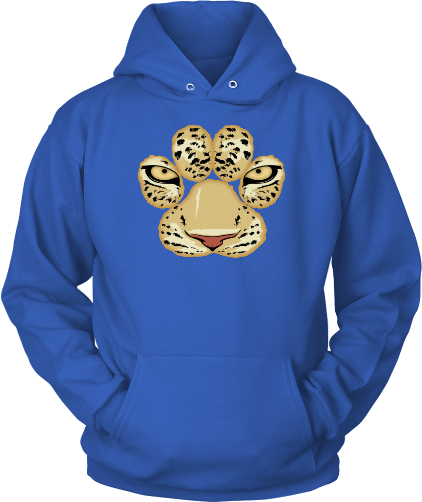 White Tiger Paw Face Hoodie Sweatshirt For Men Women - Dad - A Daughters First Love (1024x1024), Png Download