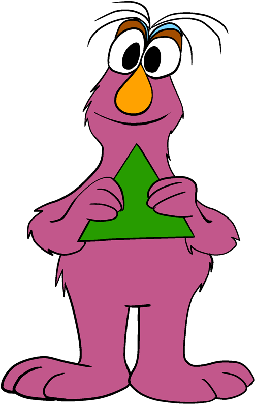 Sesame Street Clipart Muppet - Telly Sesame Street Clipart (676x900), Png Download