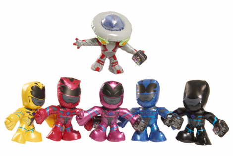 Power Rangers Movie Stylized Small Plush - Power Rangers Movie Stylized Small Plush, Blue Ranger (470x315), Png Download