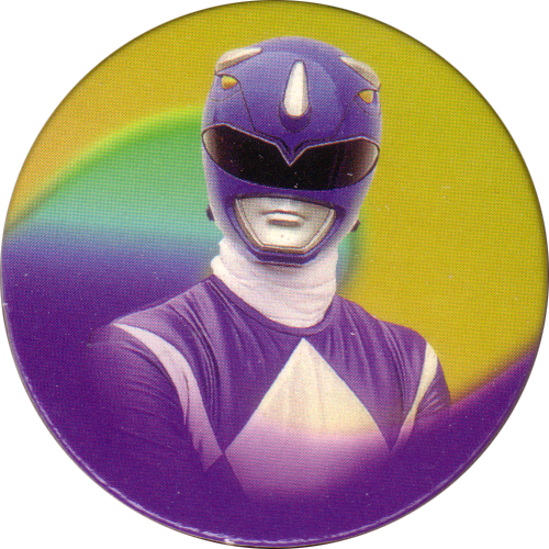 Collect A Card > Power Caps > Power Rangers Series - Purple Power Ranger Mask (500x500), Png Download