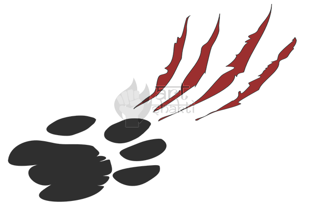 Claw Scratch Logo - Graphic Design (606x402), Png Download