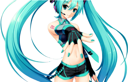 Hatsune Miku Hatsune Miku - Trap Miku (450x270), Png Download