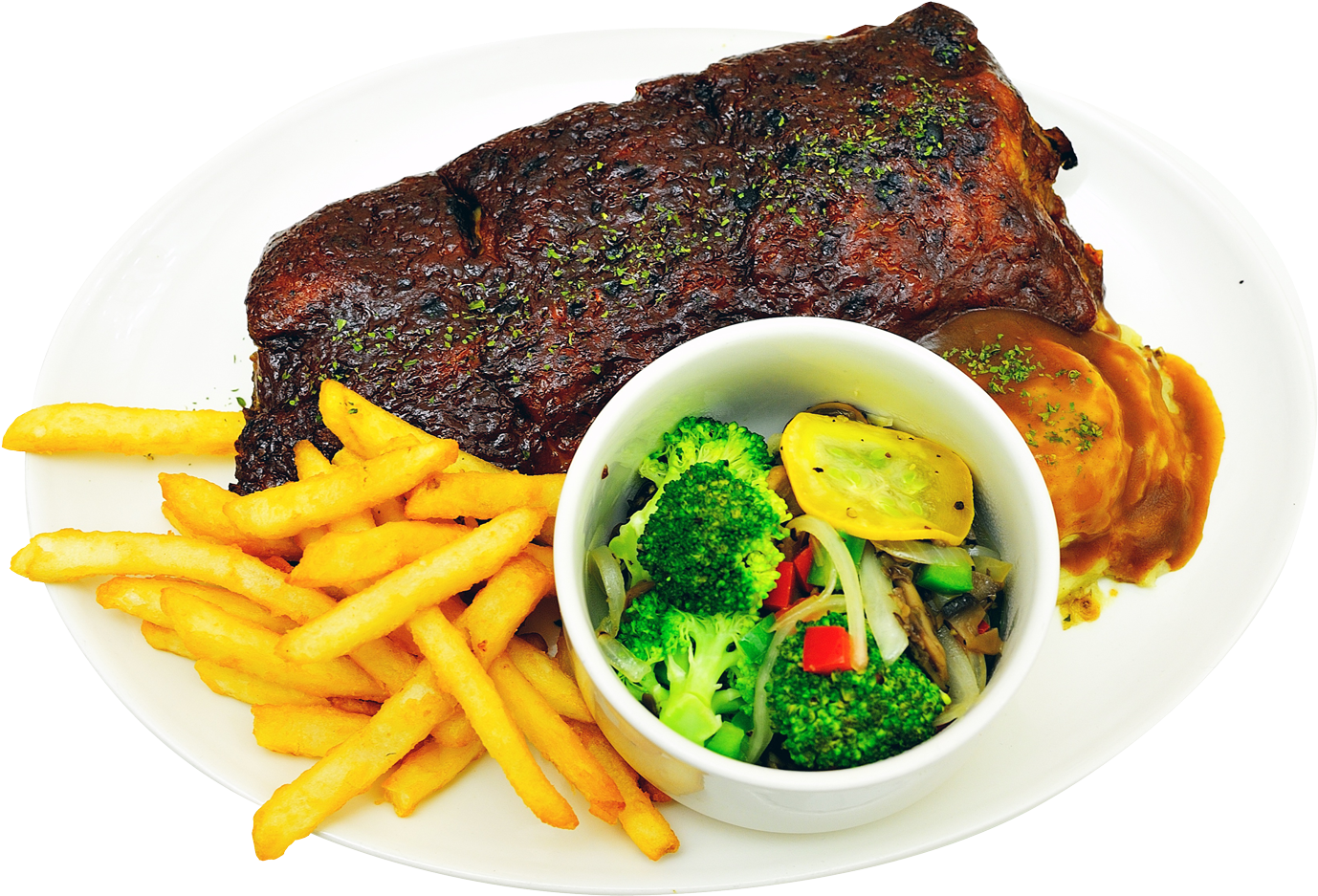 Free Png Food Plate Png Images Transparent - Plate Of Food Png (850x621), Png Download
