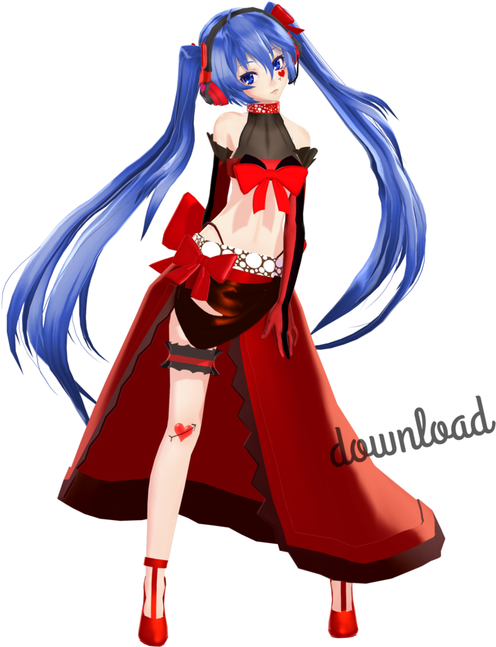 Tda Ambivalence Miku - Sushi (832x960), Png Download