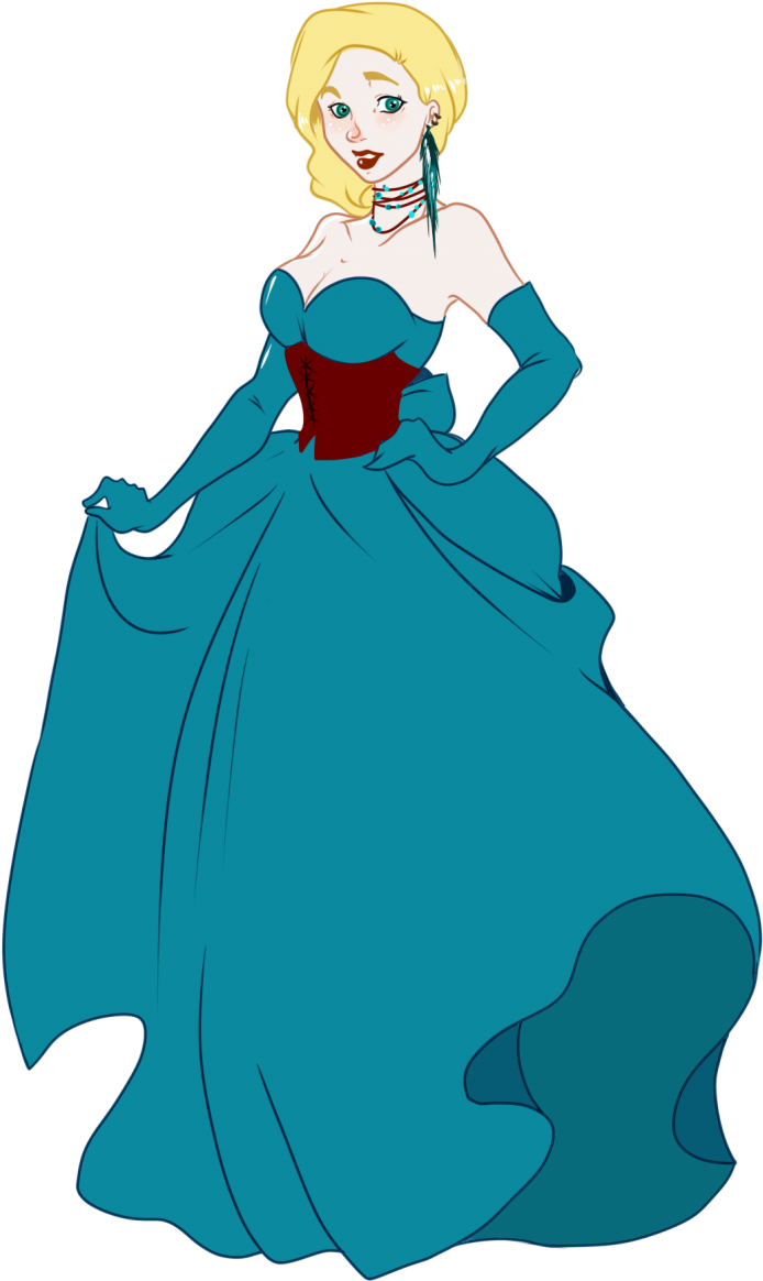 Disney Princess Style - Illustration (862x1200), Png Download