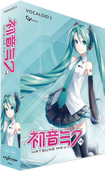 View Samegoogleiqdbsaucenao Mikuv3 , - Crypton Future Media Hatsune Miku V3 Vocaloid Software (600x600), Png Download