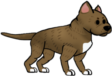 Fos Pit Bull Terrier - Pitbull Terrier Fallout Shelter (400x300), Png Download