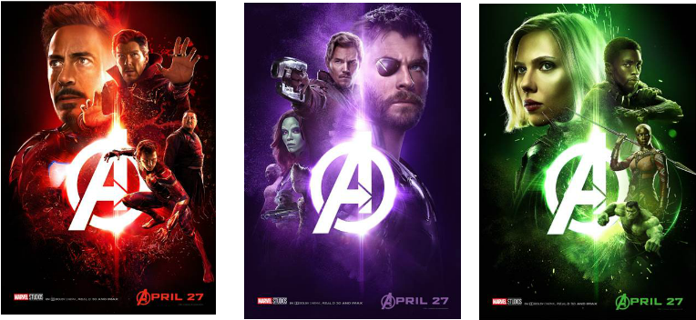New Infinity War Posters (800x445), Png Download