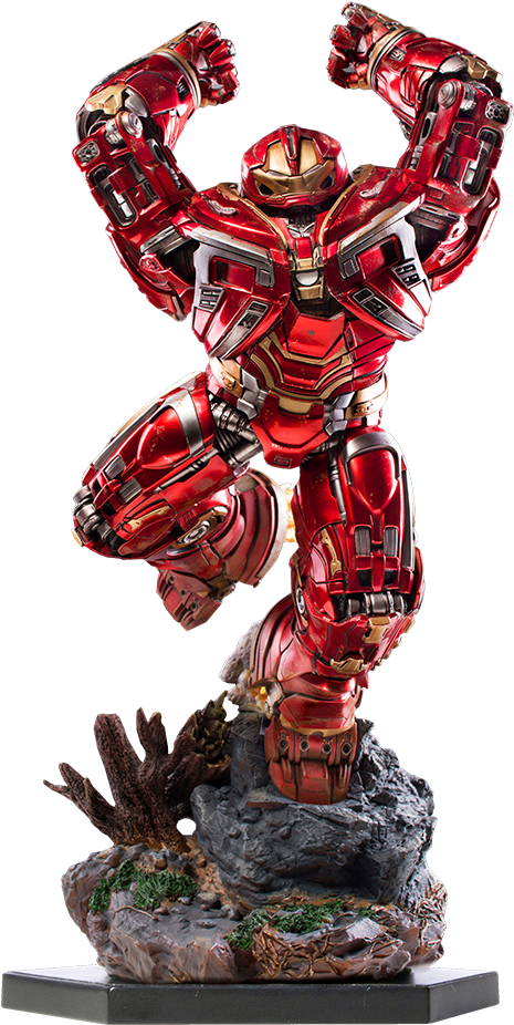 20" Marvel Statue Hulkbuster - Marvel's Avengers Infinity War Hulkbuster (480x925), Png Download