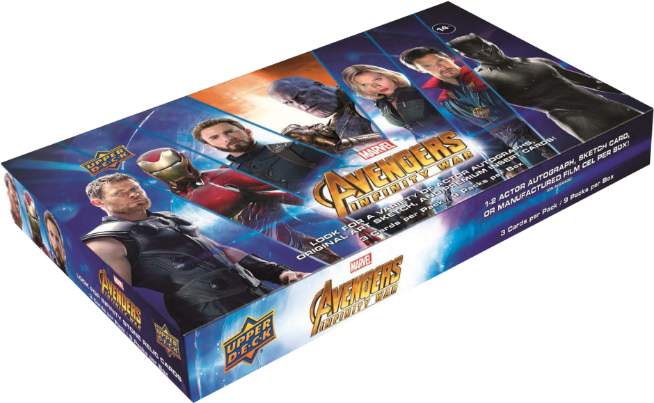Upper Deck Infinity War (1024x686), Png Download