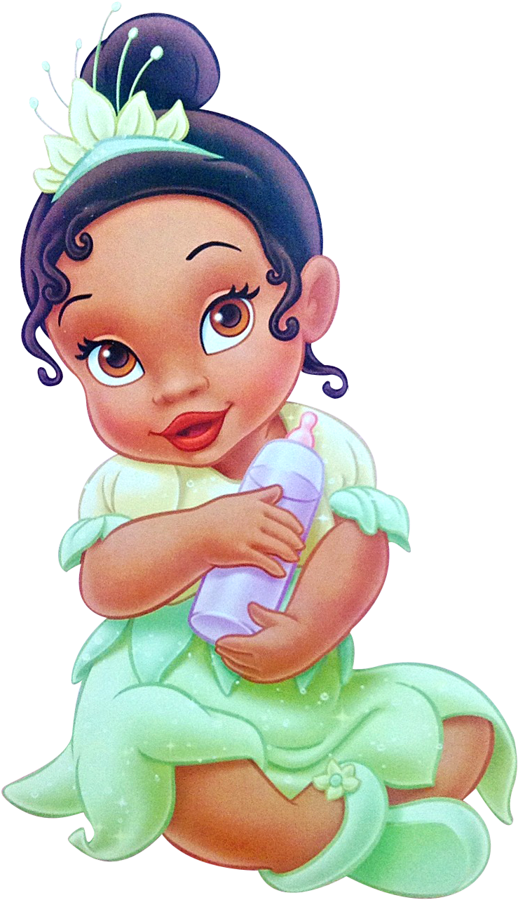 Princess Disney, Princess Jasmine, Disney Princess - Princesa Tiana Disney Baby (1164x1322), Png Download