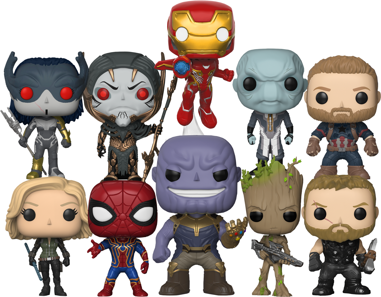 Avengers - Blindbox Avengers (1300x1013), Png Download