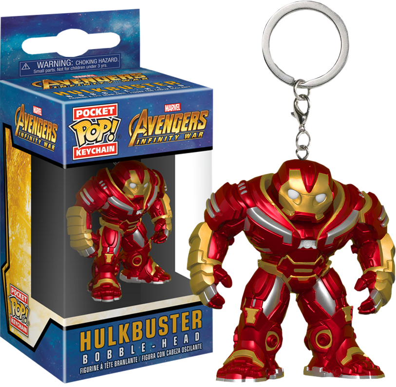 Avengers - Funko Pop Keychain Infinity War (813x795), Png Download