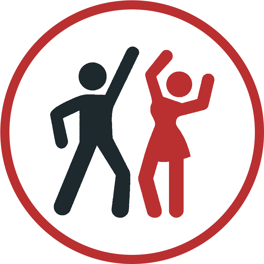 Professional Dj & Disco Available At This Christmas - Party Icon Png Black And White (908x913), Png Download
