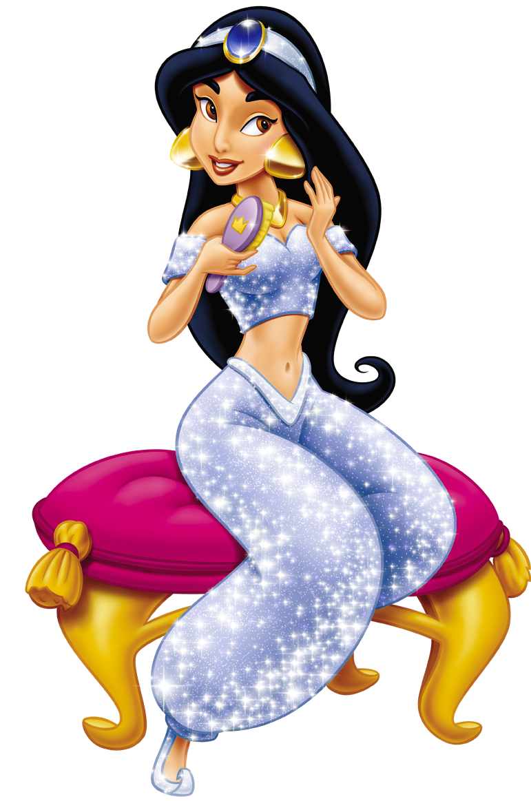 Vector Download Bow Clip Jasmine - Princess Jasmine (808x1203), Png Download
