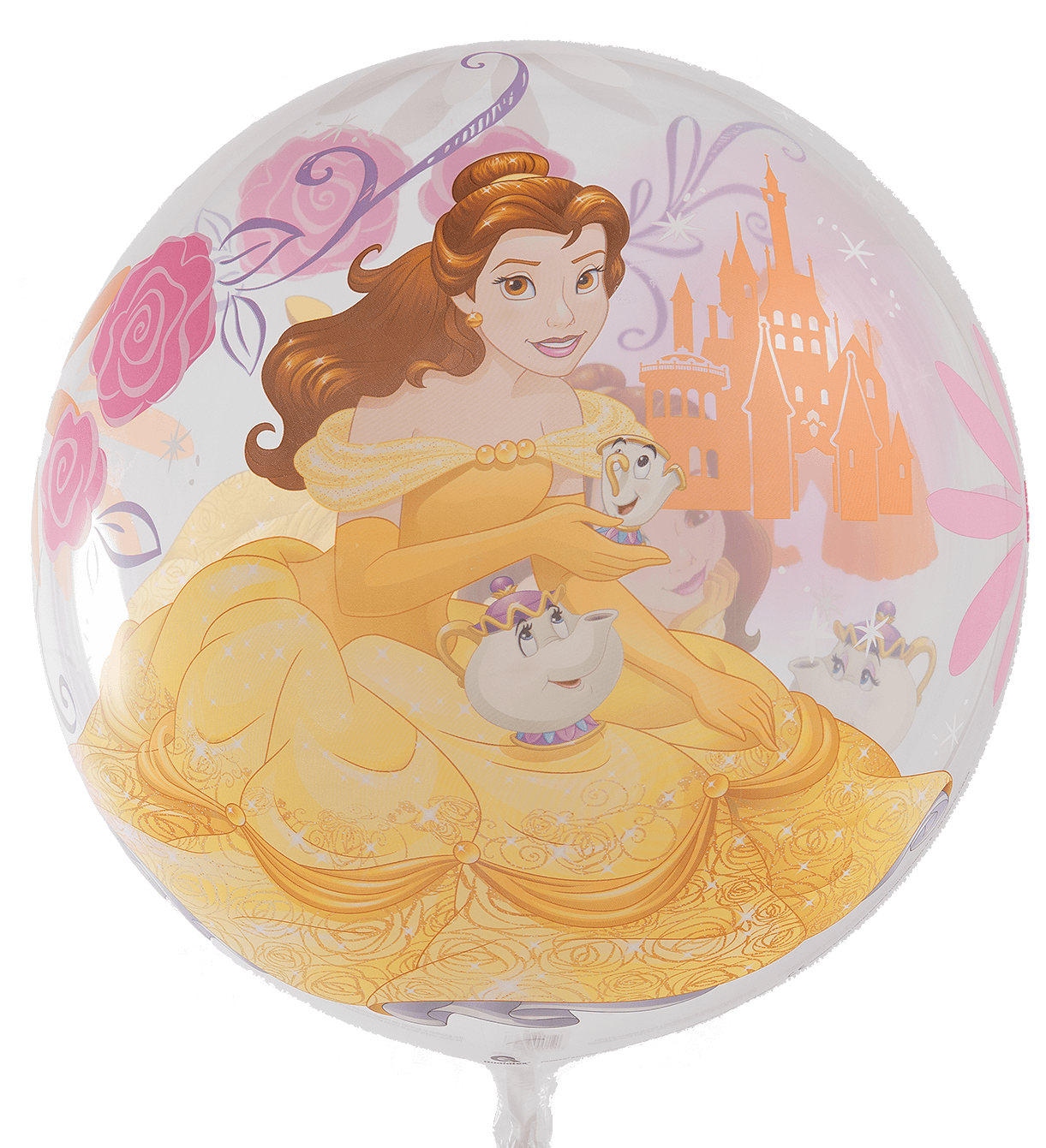 Disney Princess Belle Balloon - Disney Princess Belle (1400x1400), Png Download