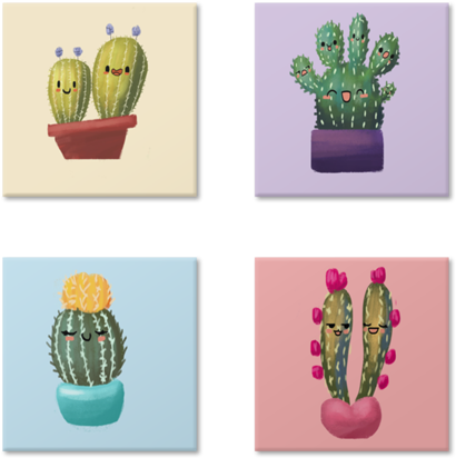 Cacti And Artwork - Cactus (450x450), Png Download
