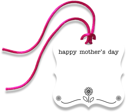 Mother's Day Gift Tag - Happy Mother's Day Gift Tag Png (480x371), Png Download
