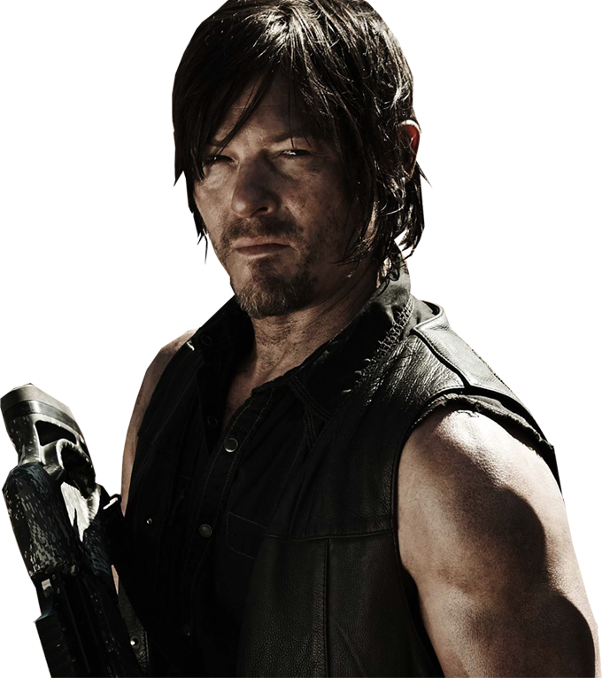 Png Daryl - Walking Dead Hardcover Ruled Journal - Daryl Dixon (680x765), Png Download