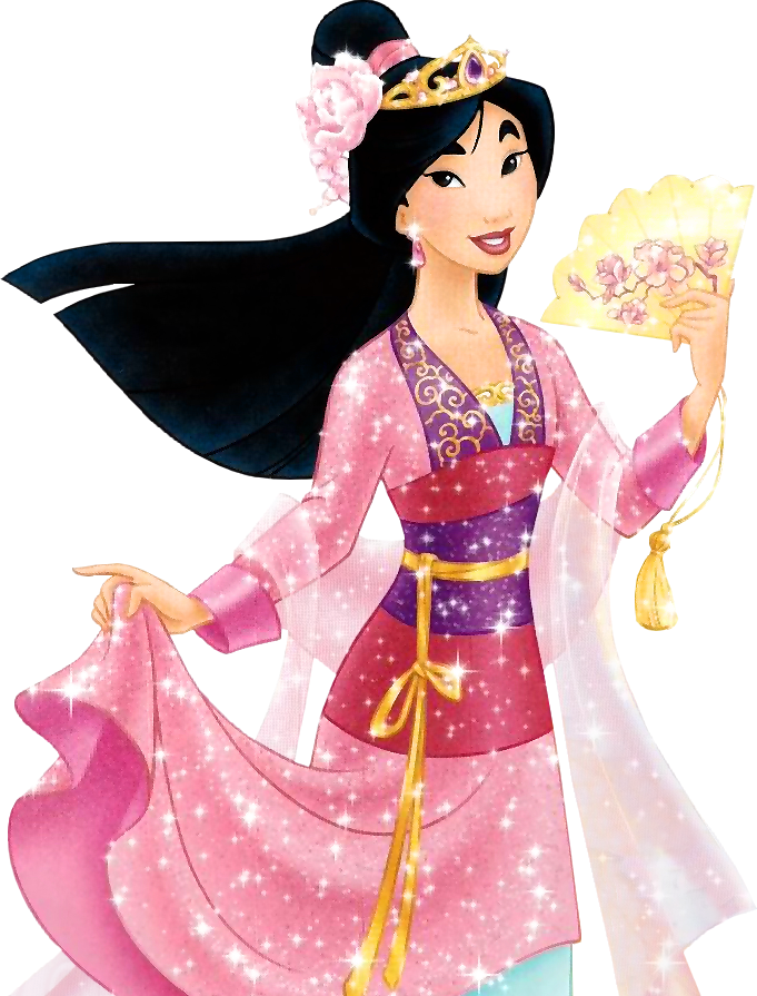 Disney Princess Images Princess Deluxe Ballgown Hd - Mulan Disney Princess Dress (681x895), Png Download