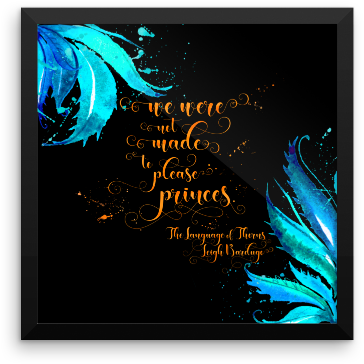 The Language Of Thorns Quote Art Print - Ulla Language Of Thorns (1000x1000), Png Download