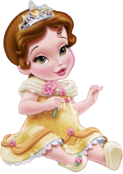 Baby Disney Princess Png (410x569), Png Download