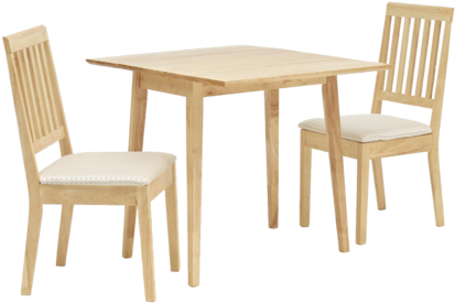 Table With Chairs Png High-quality Image - Drop-leaf Table (450x318), Png Download