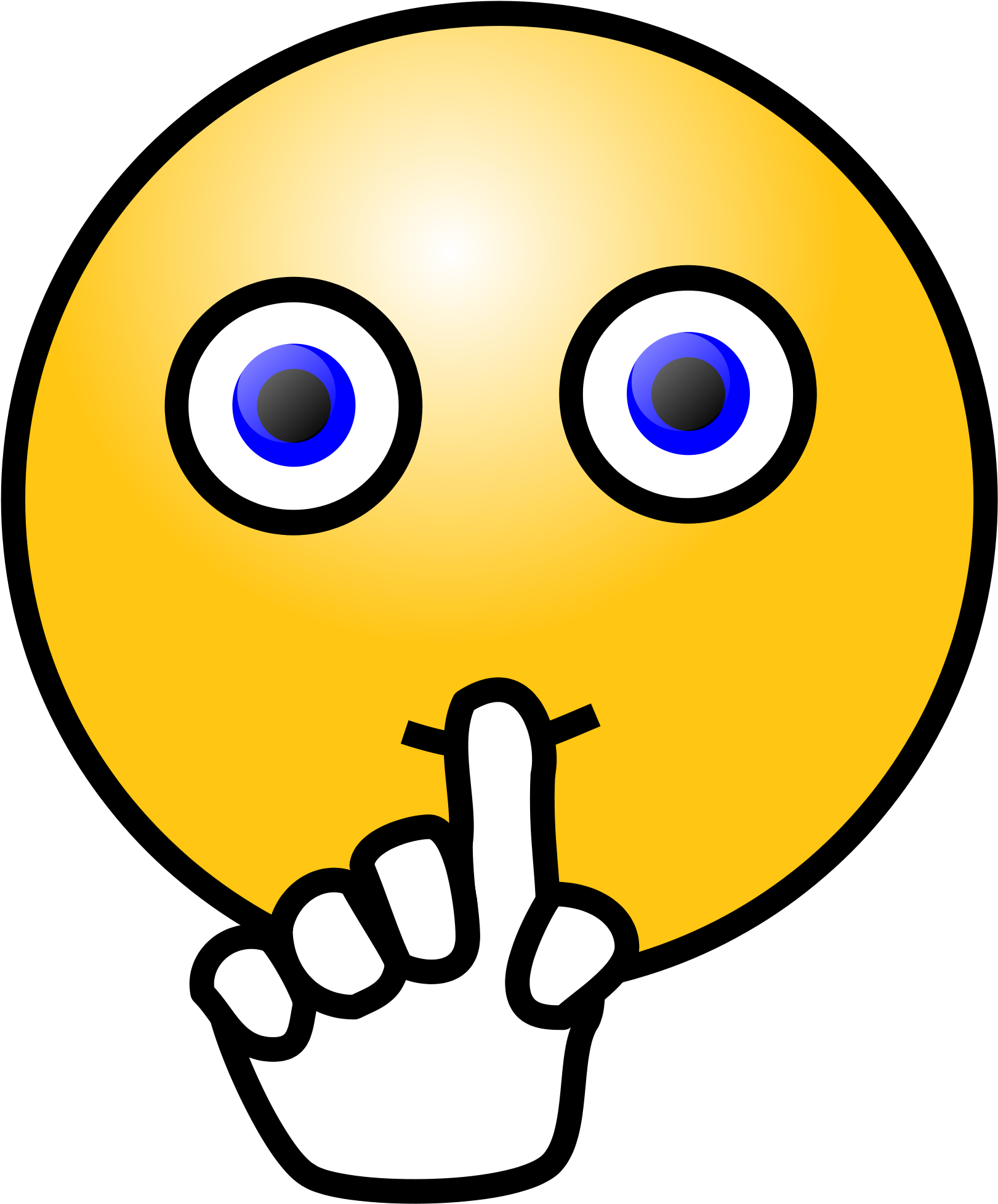 Clip Arts Related To - Quiet Clipart (492x594), Png Download