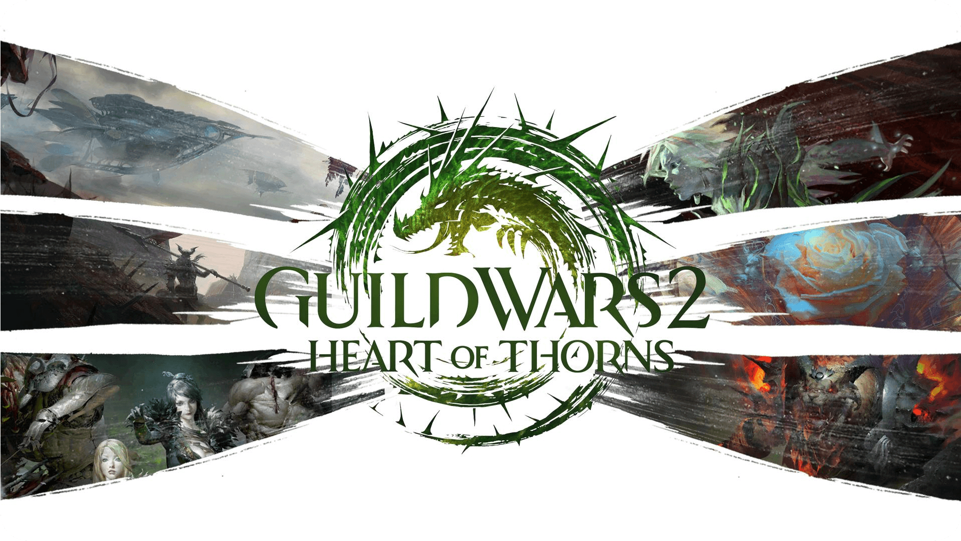 Tap To Expand - Guild Wars 2 Heart Of Thorns - Pc Guild Wars 2 Heart (2028x1188), Png Download