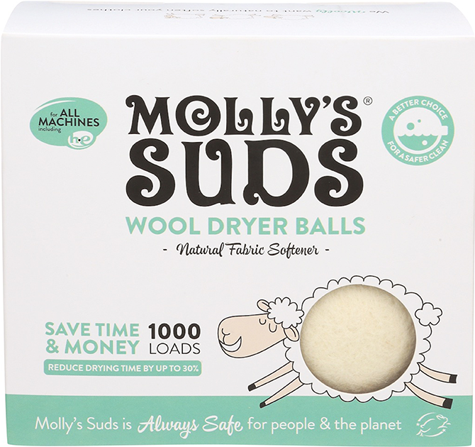 Molly's Suds Wool Dryer Balls (800x800), Png Download