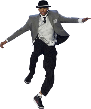 Chris Brown - Pngchris Brown (377x452), Png Download