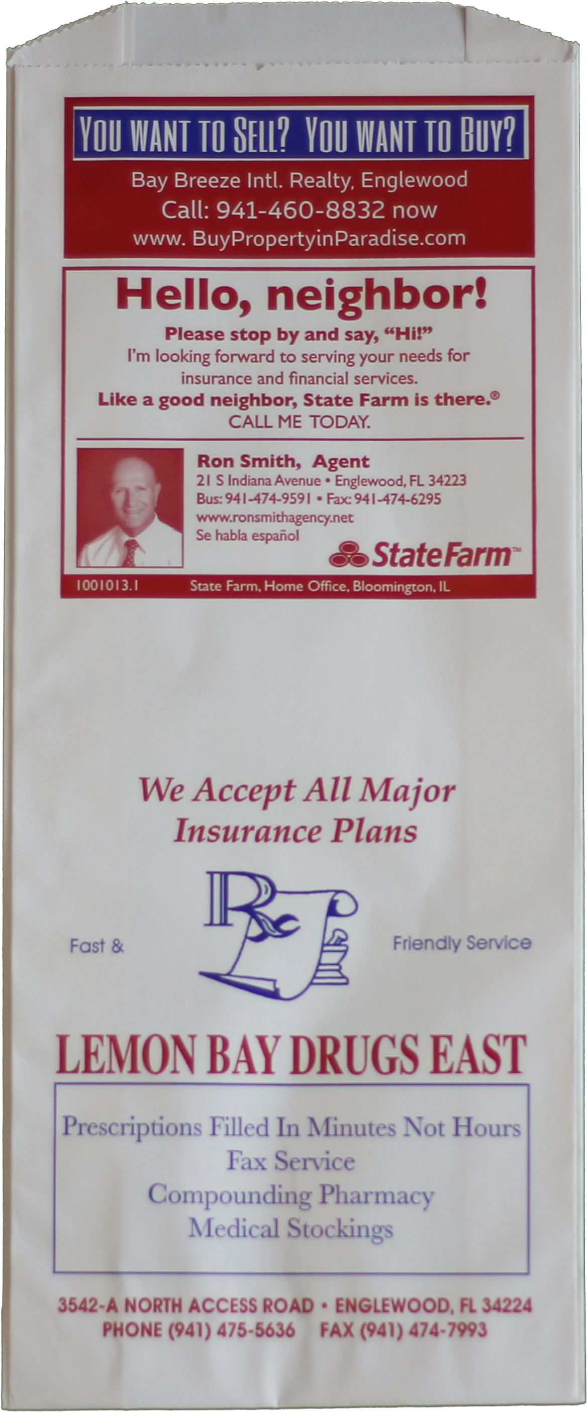 Lemon Bay Drugs - White Coat (1606x3091), Png Download