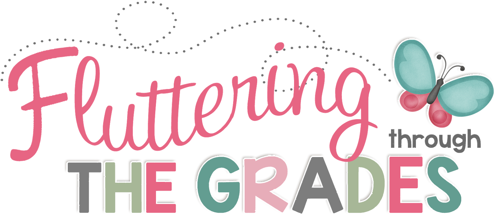 Fluttering Through First Grade - 1st Grade (1600x703), Png Download