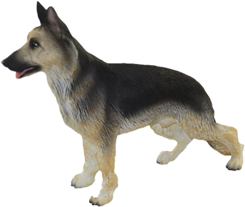 German Shepherd Figurine - Unicorn Studios German Shepherd Dog Figurine Wu76377aa (800x586), Png Download