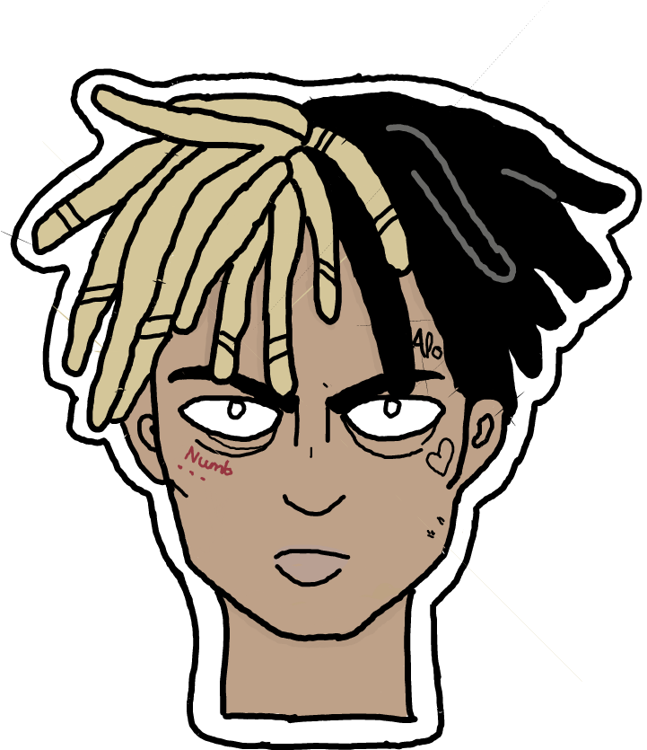 Download Report Abuse - Xxxtentacion Cartoon White Background PNG Image with No Background Download Report Abuse - Xxxtentacion Cartoon White Background PNG Image with No Background
