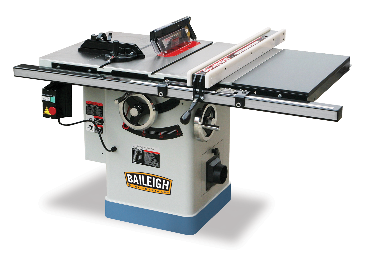 Baileigh Industrial Ts 1040p 30 3hp 220v Single Phase, - Baileigh Table Saw (1500x1500), Png Download