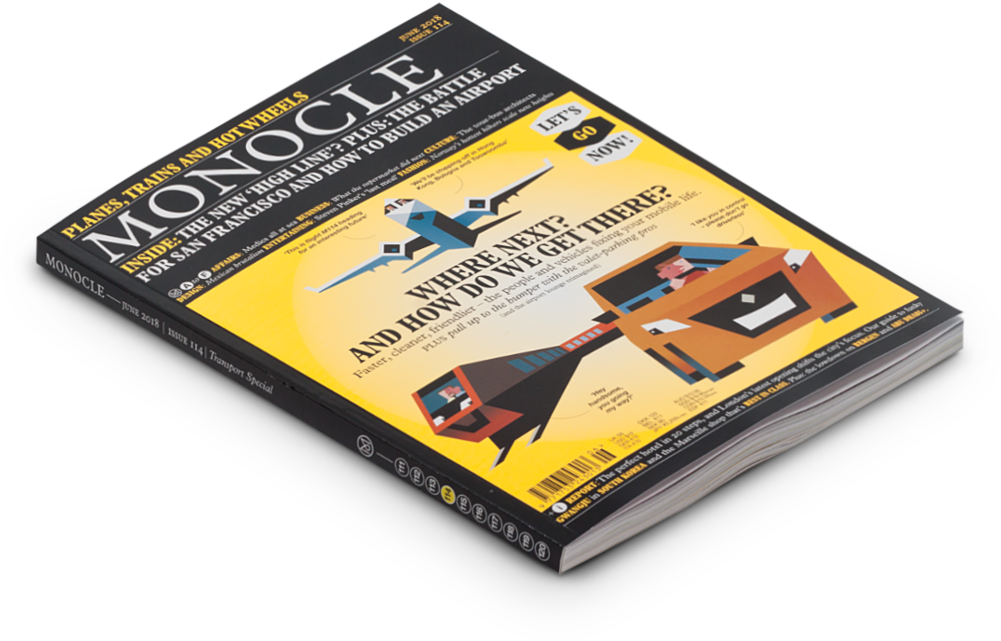 Monocle Magazine - Monocle Magazine · Issue 104 (1024x838), Png Download