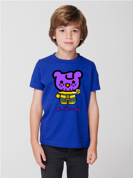 Thanos Tee - Polycotton Shortsleeve Crewneck (600x600), Png Download