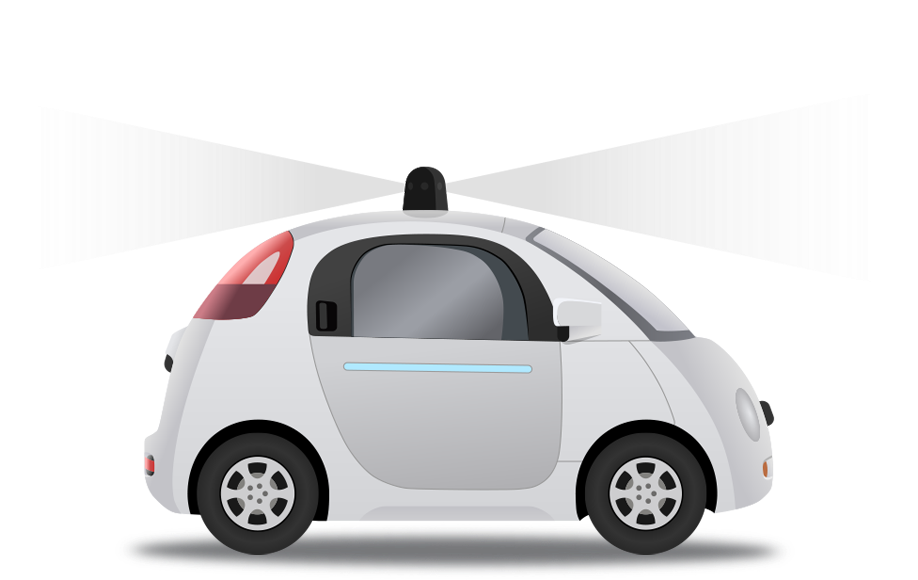 Car Insurance Won't Exist As Most Cars Will Be Driverless - Google Autonomous Cars Png (1121x581), Png Download