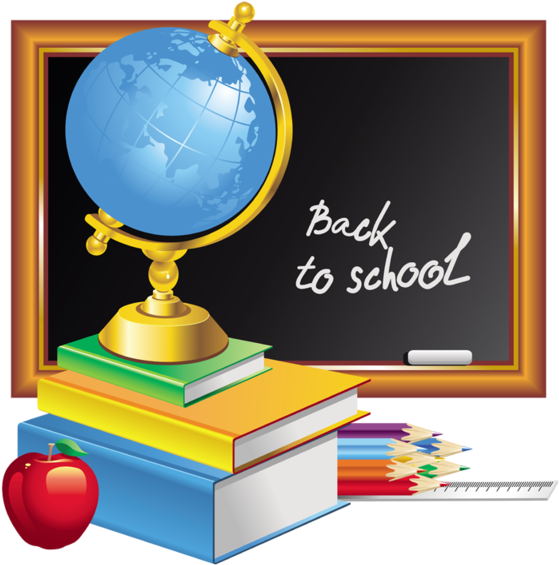 Png Back To - Back To School Vector (600x600), Png Download