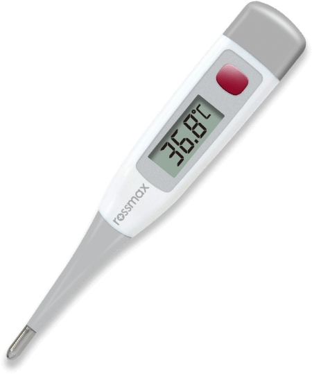 Digital Thermometer - Thermometer Fever Png (600x600), Png Download