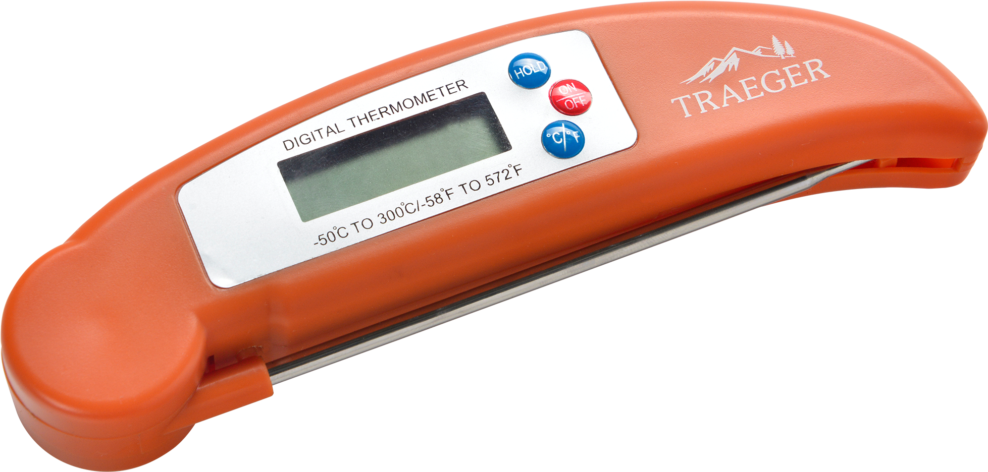 Digital Instant Read Thermometer - Traeger Grills Traeger Digital Instant Read Thermometer (2000x2000), Png Download